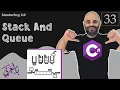 Stack and Queue in C