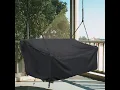 Porch Swing Cover Instructions