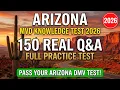 Arizona DMV Permit Practice Test 2026 150 Real D Questions You MUST KNOW