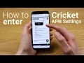 How to Enter Cricket APN Settings on Any Android Phone