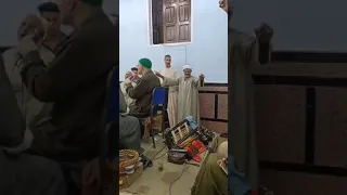 الشيخ محمد الشرنوبي في ساحه سيدى علي زين العابدين 