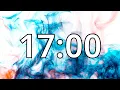 17 Minute Timer with Music Abstract Timer