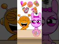 Download Lagu Orange vs Pink Emoji Eating Challenge