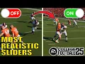 You NEED To Try These Slider Settings in CFB 25