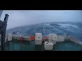 Download Lagu Rough Waters: A Tanker Ship's Journey Through Large Waves In the Sea   STORM AT SEA AMBIENCE SOUNDS.