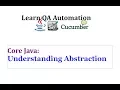 Understanding Abstraction in JAVA with examples