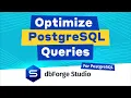 Query Optimization using PostgreSQL Profiler