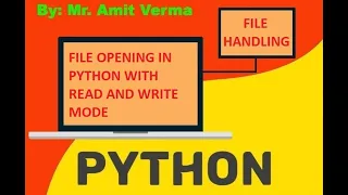 Python File Handling Day-2