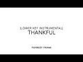 Thankful Instrumental (Lyrics) - Forrest Frank