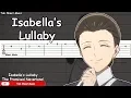 Download Lagu The Promised Neverland OST - Isabella’s Lullaby Guitar Tutorial