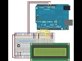 Arduino project - LCD text auto scroll and control with push buttons to set a fixed value