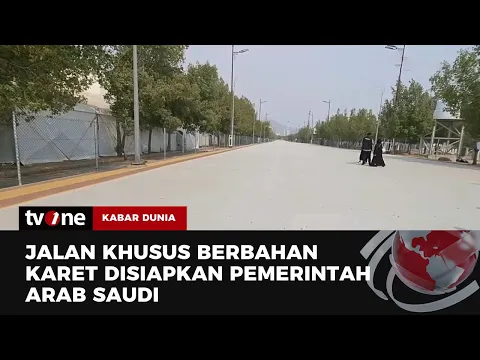 Pemerintah Arab Saudi Gunakan Aspal Karet untuk Memudahkan Jemaah Berjalan Kaki