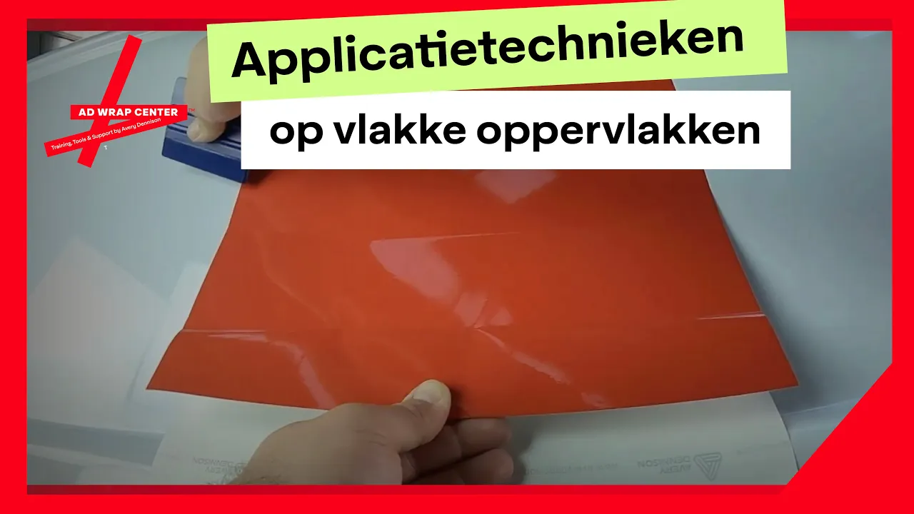 06 Applicatietechnieken op vlakke oppervlakken (AD Wrap Center)
