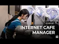 A Day with a 22-Year-Old Manager of a Korean Internet Cafe that Runs