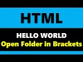 HTML - Hello World