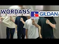 WORDANS T-shirt On Gildan Russel Athletic