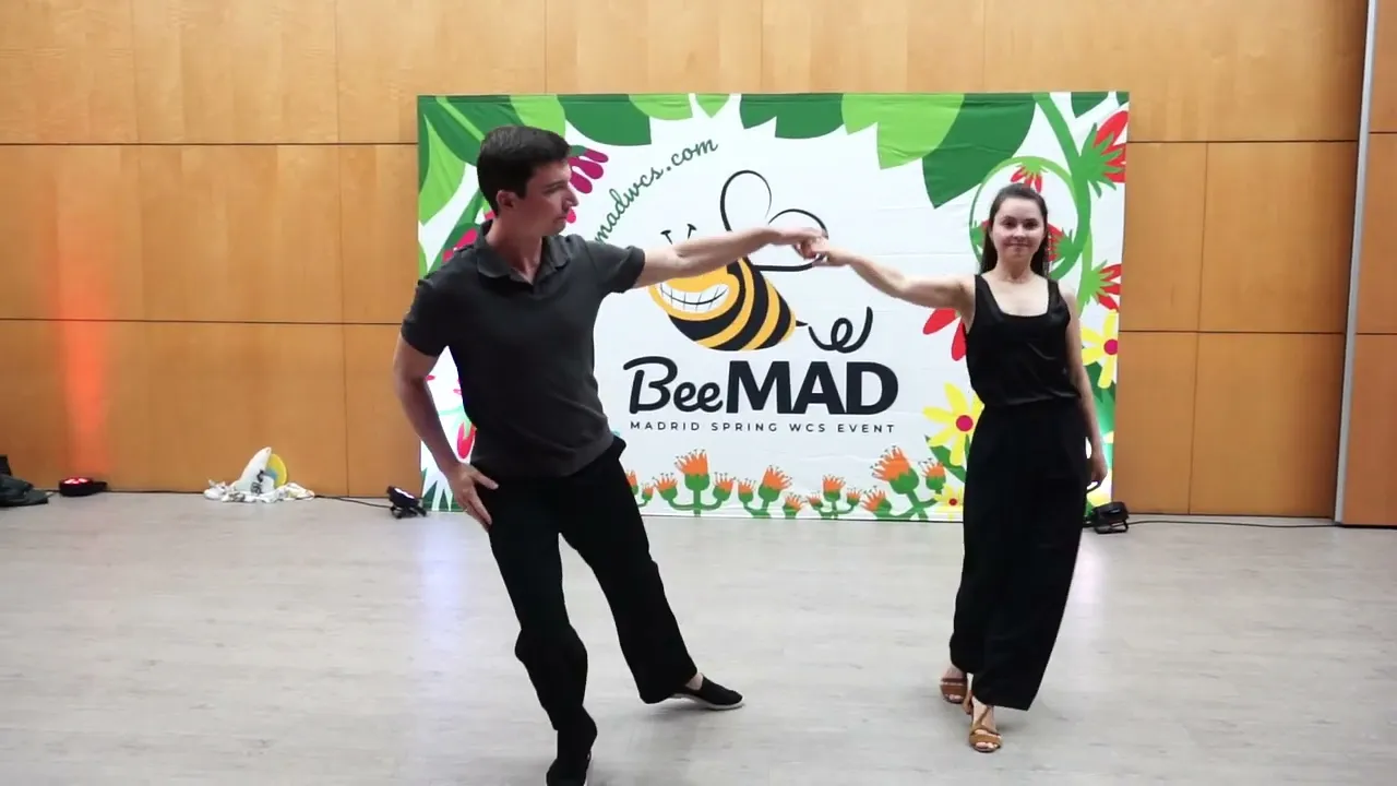 Semion Ovsiannikov & Maria Elizarova , Pro Show, Bee MAD 2024, Madrid, Spain