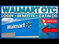 Walmart OTC Items List Benefits Catalog