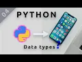python sinhala ict data types automatic lesson 4