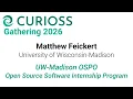 UW-Madison OSPO - Open Source Software Internship Program