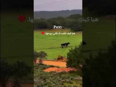 وهيا تلعب بروحها في قلبي 😅🥺