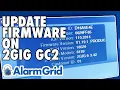 2GIG GC2 Updating Firmware Using Updater Cable UPCBL2