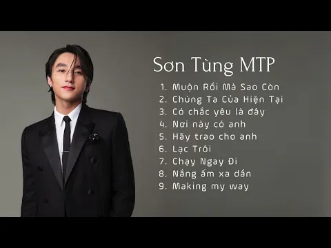 Download MP3 Sơn Tùng MTP | Playlist Tổng Hợp Những Bài Hát Hay Nhất