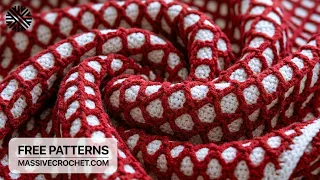 SUPER EASY-TO-FOLLOW Crochet Pattern! 👍 Perfect Stitch for Baby Blanket, Bag and Scarf