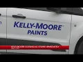 Kelly-Moore Paints to close all its stores nationwide immediately