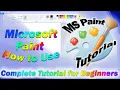 How to Use Microsoft Paint Complete Tutorial for Beginners