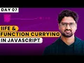 Mastering IIFE Function Currying in JavaScript Backend Development Mastery with Node js Day-07