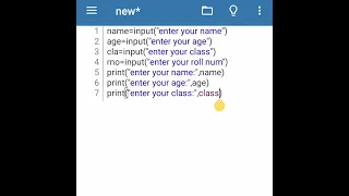 how to print name age class rolnum in python technicalworld9135