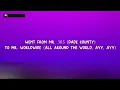Pitbull - International Love (Lyrics) ft. Chris Brown