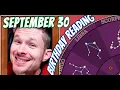 Secret Language of Birt ays September 30 Birt ay Reading