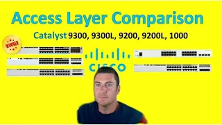 Cisco Catalyst Switch Comparison 9300 9300L 9200 9200L 1000