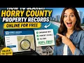 How to search Horry County property records online for free