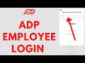 ADP iPay Login ADP Employee Login Sign In 2021 www adp com Login