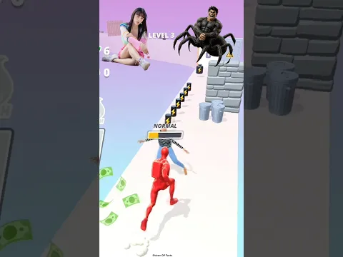 Muscle Rush Gameplay 😲 #shorts #gaming #youtubeshorts #games #bhairuz_effect