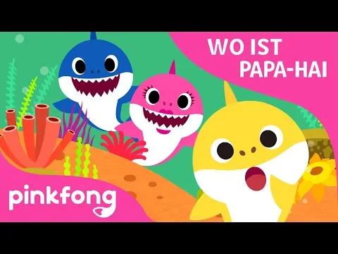 Download MP3 Wo ist Papa Hai? | Baby Hai | Pinkfong Lieder für Kinder