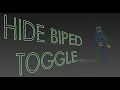 Hide Biped Toggle Maxscript - 3ds max