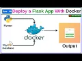 Part - 30 Deploy Flask App With Docker DevOps Projects SenDevOps