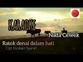 Download Lagu Ratok Denai Dalam Hati(Tiar Ramon) Karaoke/Nada Cewek