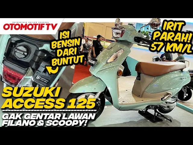 SUZUKI ACCESS 125 TANTANG STYLO & FILANO..!!! BEDAH FITUR dan TEKNOLOGINYA l Otomotif TV