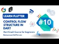Control Flow Structure in Dart
