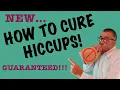 HOW TO CURE HICCUPS with peanut butter