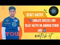 Emulate Success Run React-Native on Android Studio AVD