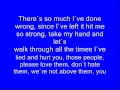 Thousand Foot Krutch-Last Words Lyrics