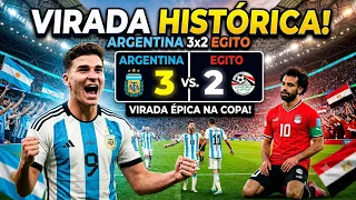 😱 IMPOSSÍVEL! A Argentina BUSCOU A VIRADA e CALOU O MUNDO!
