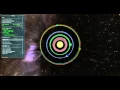 DigiPen PHY 500 Solar system simulation explicit integrator using Euler s method