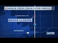 Interstate crash closes central Kansas bridge for foreseeable future
